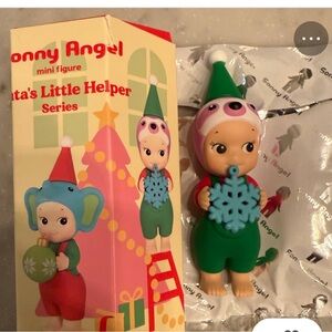Sonny Angel Santa's Little Helper Mini Figures Sloth